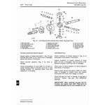 John Deere Mechanical Front Wheel Drive For Tractors 1030, 1130, 1630, 1830, 2030 Technical Manual TM4326