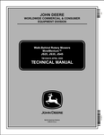 John Deere JS25, JS35, JS45 Walk Behind Rotary Mower Technical Service Repair Manual TM103619 - PDF File Download
