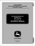 John Deere JS25, JS35, JS45 Walk Behind Rotary Mower Technical Service Repair Manual TM103619 - PDF File Download