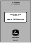 John Deere TH 6X4 Diesel Gator Utility Vehicle Manual OMM165060