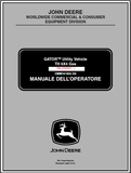 John Deere TH 6X4 Gas Gator Utility Vehicle (SN 050001) Manual OMM161855