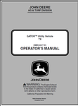 John Deere TX Gator Utility Vehicle Manual OMM165077 