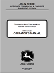 John Deere Thatcher For X400, X500, X700 Series Tractor Operator’s Manual 