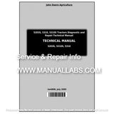 John Deere Tractor 5203S, 5310, 5310S Diagnostic & Repair Technical Manual TM4898 - PDF File