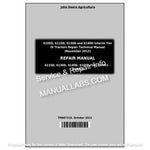 John Deere Tractor 6105D, 6115D, 6130D, 6140D Repair Technical Manual TM607219 - PDF File