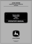 John Deere VR66B, VR73B, VR84B Vibratory Roller Manual OMT214500