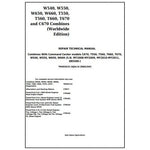 John Deere W540, W550, W650, W660, T550, T560, T660, T670, C670 Combine Repair Technical Manual TM402619 - PDF File