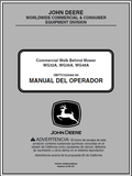 John Deere WG32A, WG36A, WG48A Walk-Behind Mower Manual OMTCU29068