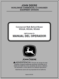 John Deere WG32A, WG36A, WG48A Walk-Behind Mower Manual OMTCU30940