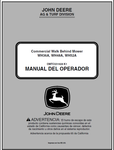 John Deere WH36A, WH48A, WH52A Commercial Walk-Behind Mower Manual OMTCU31828 