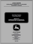 John Deere X110, X120, X140 Lawn and Garden Tractor Operator’s Manual 