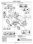 John Deere X125, X145, X165 Garden Tractor Operator’s Manual OMGX24638 