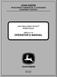 John Deere X300R Series Lawn And Garden Tractor Operator’s Manual 