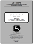 John Deere X300R Series Lawn And Garden Tractor Operator’s Manual 