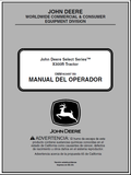 John Deere X300R Series Lawn And Garden Tractor Manual 