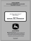 John Deere X300 Series Lawn and Garden Tractor Manual 