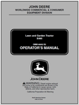 John Deere X495 Lawn And Garden Tractor Manual 