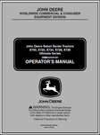 John Deere X700, X720, X724, X728, X729 Ultimate Series Tractor Operator’s Manual 