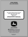 John Deere X700, X720, X724, X728, X729 Ultimate Series Tractors Operator’s Manual 