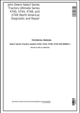 John Deere X740, X744, X748, X749 Tractors Technical Service Repair Manual TM2350 - PDF File Download