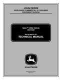 John Deere XUV 620i Gator Utility Vehicle Technical Service Repair Manual TM1736 - PDF File Download