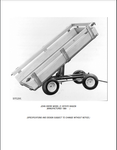 John Deere 11 and 12 Dump Carts, 21 and 22 Wagons Parts Catalogue Manual (PC2306) - PDF File Download