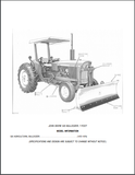 John Deere 523 Agricultural Bulldozer (for 830 and 2040 Utility Tractors) Parts Catalogue Manual (PC1350) - PDF File Download