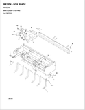 John Deere BB1354,BB1360,BB1365,BB1372,BB1472,BB1484 Box Blades (Frontier) Parts Catalogue Manual (PC10348) - PDF File Download