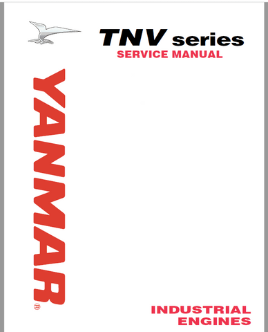 John Deere (Yanmar) TNV Series Industrial Engine Service Manual ODTNVG00600 - PDF File