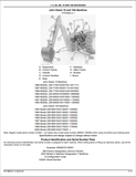 Explore the complete parts catalogue manual for the John Deere 10A backhoe series. This PDF download includes essential information for the 7, 8, 8A, 8B, 10 and 10A models, such as part numbers and diagrams. Enhance your knowledge and streamline maintenance with this expertly crafted resource.