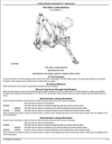 John Deere BH10B - BACKHOE Worksite Pro Backhoes (BH9B, BH10B, BH11B) Parts Catalogue Manual (PC15263) - PDF File Download