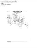 John Deere No. 2100 Integral Tool Carrier Parts Catalogue Manual (PC358) - PDF File Download