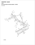 John Deere RB1172, RB1184, RB1196 Rear Blades (Frontier) Parts Catalogue Manual (PC9917) - PDF File Download