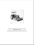 John Deere 423 Front-Mounted Utility Blade Parts Catalogue Manual (PC1778) - PDF File Download