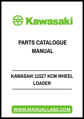 Discover the ultimate resource for maintaining and repairing your Kawasaki 115Z7 KCM Wheel Loader with our comprehensive Parts Catalogue Manual. This PDF file is meticulously organized to provide you with detailed diagrams, part numbers, and specifications, ensuring you have everything you need at your fingertips.