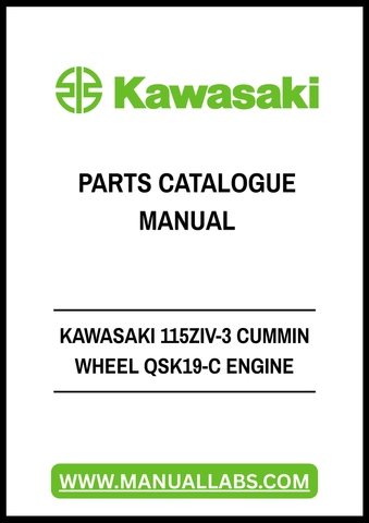 Discover the ultimate resource for maintaining and repairing your Kawasaki 115ZIV-3 Cummins Wheel Loader with our comprehensive Parts Catalogue Manual. This PDF file is meticulously organized to provide you with detailed diagrams, part numbers, and specifications, ensuring you have everything you need at your fingertips.
