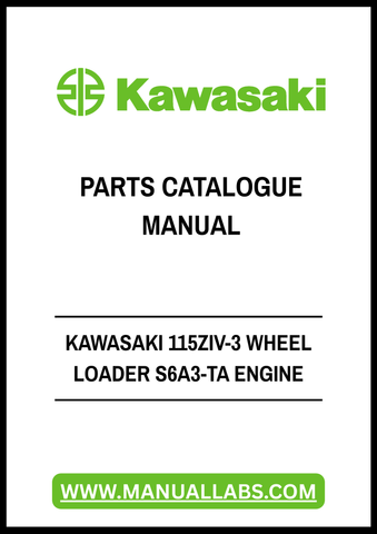 Discover the ultimate resource for maintaining your Kawasaki 115ZIV-3 Wheel Loader with the comprehensive Mitsubishi S6A3-TA Engine Parts Catalogue Manual. This PDF file is meticulously designed to provide you with detailed diagrams, part numbers, and specifications, ensuring you have everything you need for efficient repairs and maintenance.