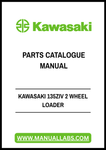 Discover the ultimate resource for maintaining your Kawasaki 135ZIV 2 Wheel Loader with our comprehensive Parts Catalogue Manual. This PDF file is meticulously organized to provide you with detailed diagrams and part numbers, ensuring you can easily identify and order the components you need for efficient repairs and maintenance.