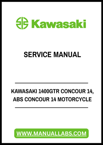 Unlock the full potential of your Kawasaki 1400GTR Concours 14 with our comprehensive ABS Concours 14 Motorcycle Service Manual in PDF format. This essential guide provides detailed maintenance procedures, troubleshooting tips, and specifications to keep your motorcycle running smoothly and efficiently. Whether you're a seasoned mechanic or a DIY enthusiast, this manual is designed to empower you with the knowledge needed to perform repairs and maintenance with confidence. Download your copy today and ensur