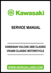 Unlock the full potential of your Kawasaki Vulcan 1600 Classic with our comprehensive service manual in PDF format. This essential guide is designed specifically for the VN1600 Classic model, providing you with detailed instructions and insights to keep your motorcycle running smoothly.