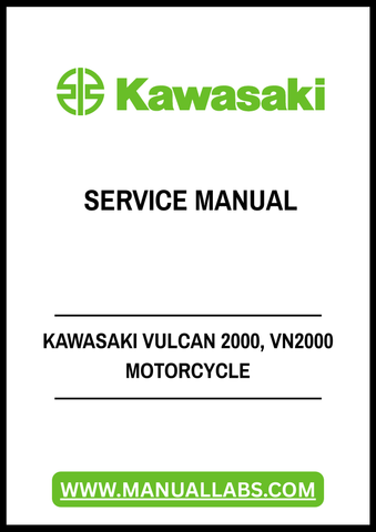 Unlock the full potential of your Kawasaki Vulcan 2000 with our comprehensive service manual, available in a convenient PDF format. This essential guide is designed for both seasoned mechanics and DIY enthusiasts, providing detailed instructions and insights to keep your motorcycle running smoothly.