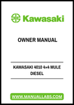 Discover the ultimate resource for your Kawasaki 4010 4x4 Mule Diesel with our comprehensive PDF Owner Manual. This digital guide is designed to provide you with all the essential information you need to operate, maintain, and troubleshoot your vehicle effectively.