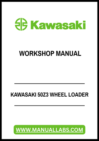 Discover the ultimate resource for maintaining your Kawasaki 50Z3 Wheel Loader with our comprehensive Workshop Manual in PDF format. This digital manual is designed to provide you with detailed insights into the operation, maintenance, and repair of your equipment, ensuring optimal performance and longevity.