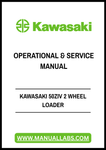 Unlock the full potential of your Kawasaki 50ZIV 2 Wheel Loader with our comprehensive Operational & Service Manual, available in a convenient PDF format. This essential guide provides detailed instructions and insights to ensure your equipment operates at peak performance, enhancing productivity and efficiency on the job site.
