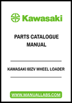 Discover the ultimate resource for maintaining your Kawasaki 60ZV Wheel Loader with our comprehensive Parts Catalogue Manual. This PDF file is meticulously organized to provide you with detailed diagrams, part numbers, and specifications, ensuring you have everything you need at your fingertips for efficient repairs and maintenance.