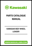 Discover the ultimate resource for maintaining your Kawasaki 60ZV Wheel Loader with our comprehensive Parts Catalogue Manual in PDF format. This essential guide provides detailed diagrams and part numbers, ensuring you can easily identify and order the components you need for efficient repairs and maintenance.