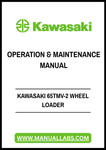 Unlock the full potential of your Kawasaki 65TMV-2 Wheel Loader with our comprehensive Operation & Maintenance Manual, available in a convenient PDF format. This essential guide provides detailed instructions and insights to ensure optimal performance and longevity of your equipment.