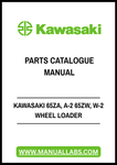 Discover the ultimate resource for your Kawasaki wheel loader with the KAWASAKI 65ZA, A-2 65ZW, W-2 Wheel Loader Parts Catalogue Manual. This comprehensive PDF file is designed to provide you with detailed information on parts and components, ensuring you have everything you need for maintenance and repairs at your fingertips.