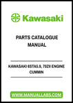 Discover the ultimate resource for your Kawasaki 6STA5.9 and 70ZII engine with our comprehensive Cummins Parts Catalogue Manual. This PDF file is meticulously designed to provide you with detailed information on all parts, ensuring you have everything you need for maintenance and repairs at your fingertips.