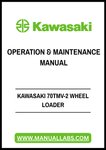 Unlock the full potential of your Kawasaki 70TMV-2 Wheel Loader with our comprehensive Operation & Maintenance Manual, available in a convenient PDF format. This essential guide provides detailed instructions and insights to ensure optimal performance and longevity of your equipment.